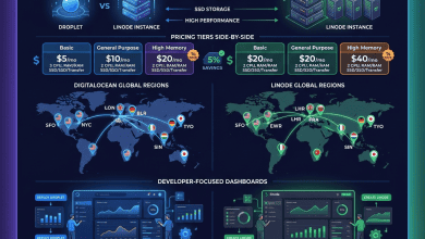 DigitalOcean vs Linode - Cloud Server Platform Comparison - Featured Image